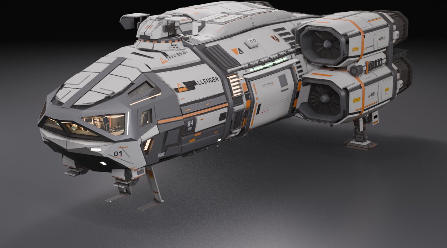 Render de la CHALLENGER ALPHA M
