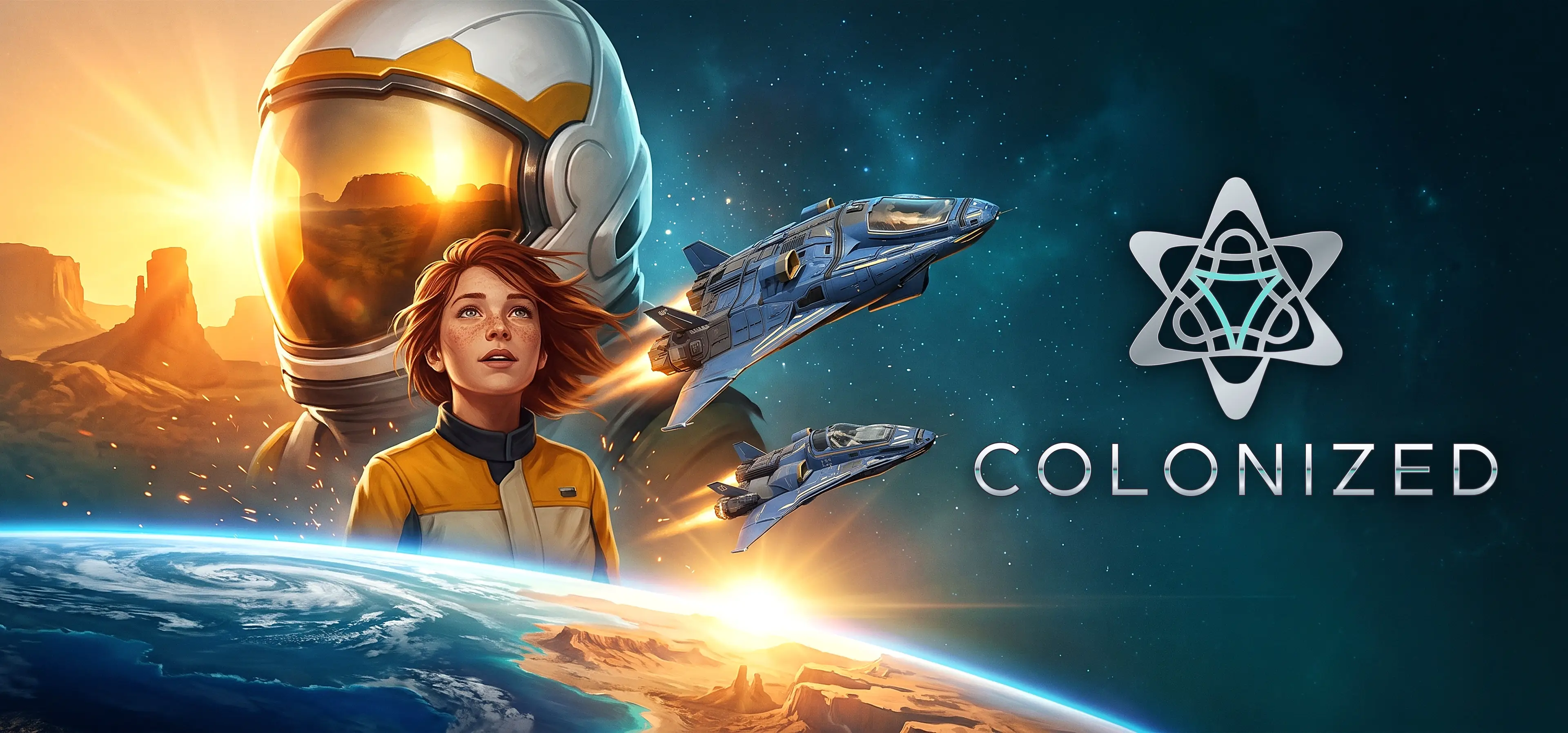 COLONIZED — MMORPG de supervivencia espacial. Hecho para vivir dentro.