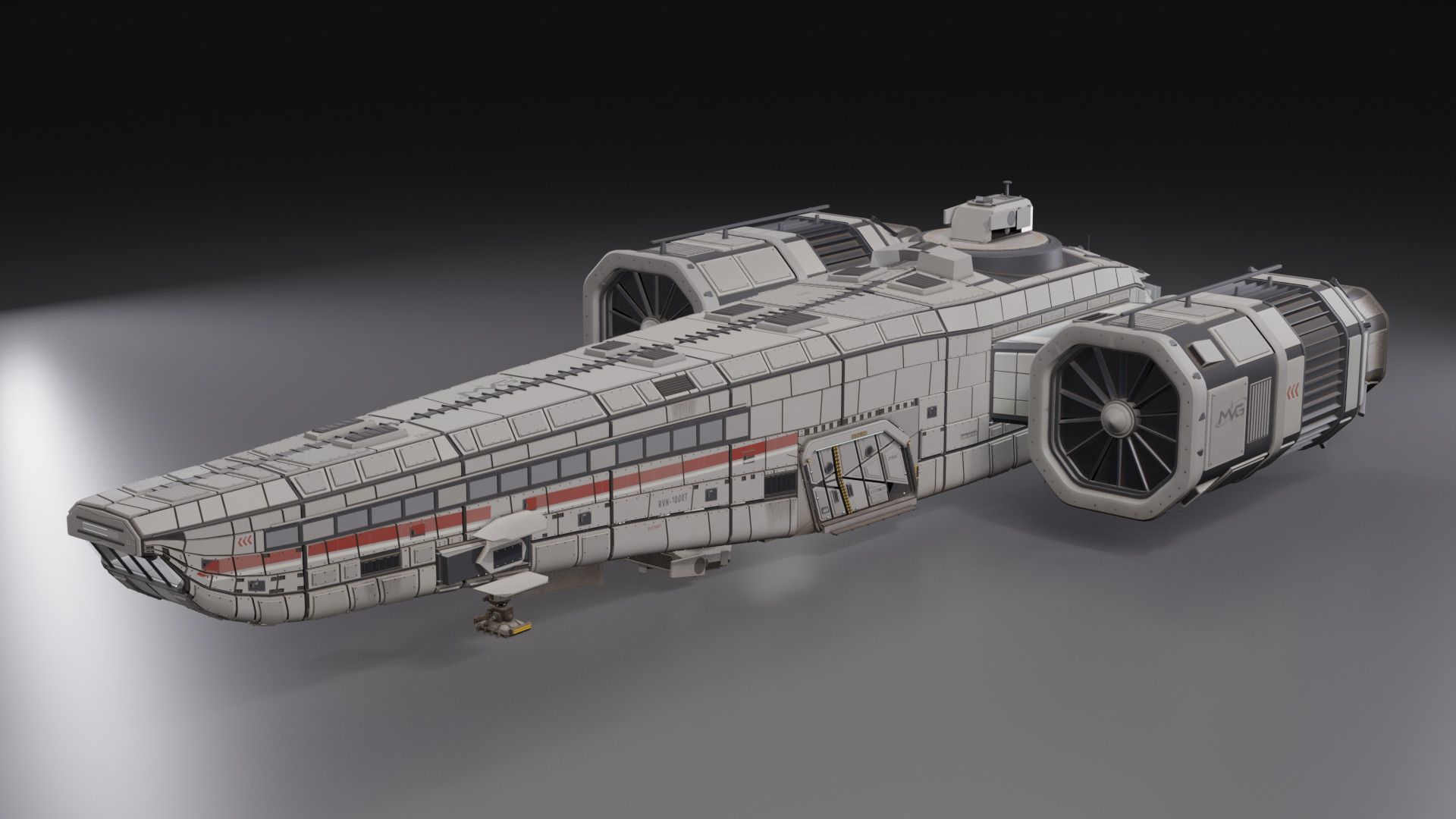 Render de la MVG RVN-1000T Revenant