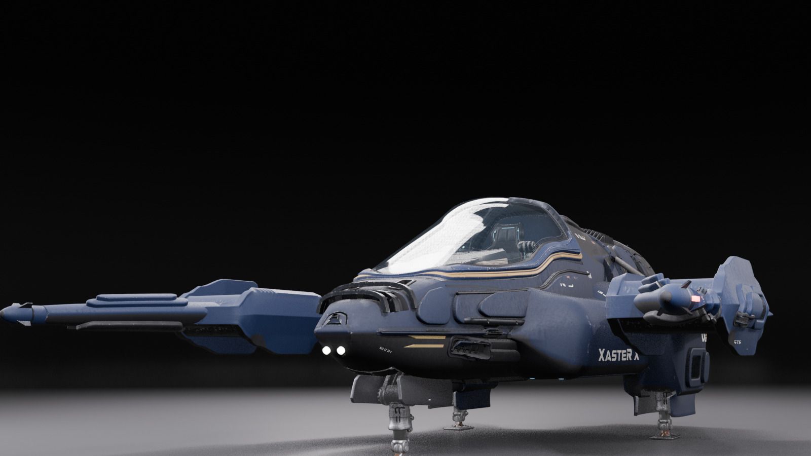 Render de la XASTER X: exterior